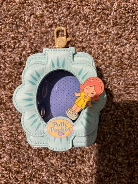Polly Pocket Whatever Makes You Happy Pin Holder Coin Purse